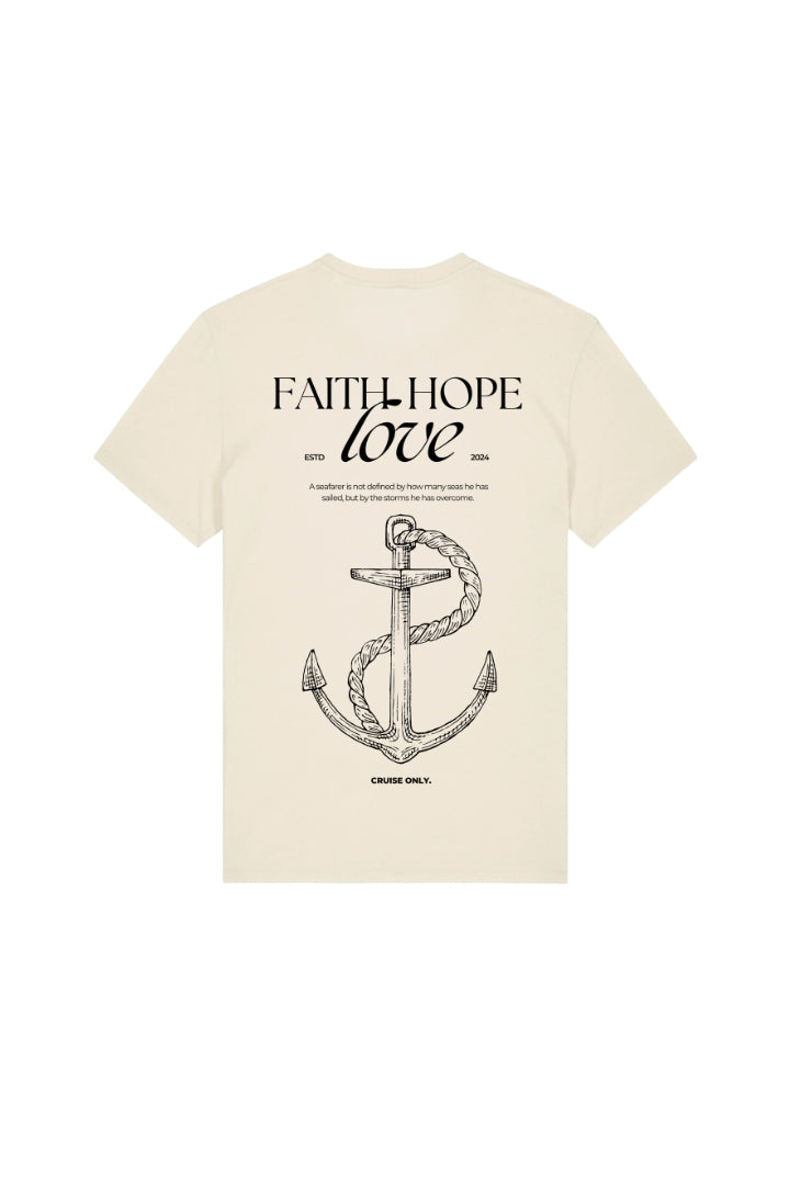 FAITH HOPE LOVE Raw White | Men's