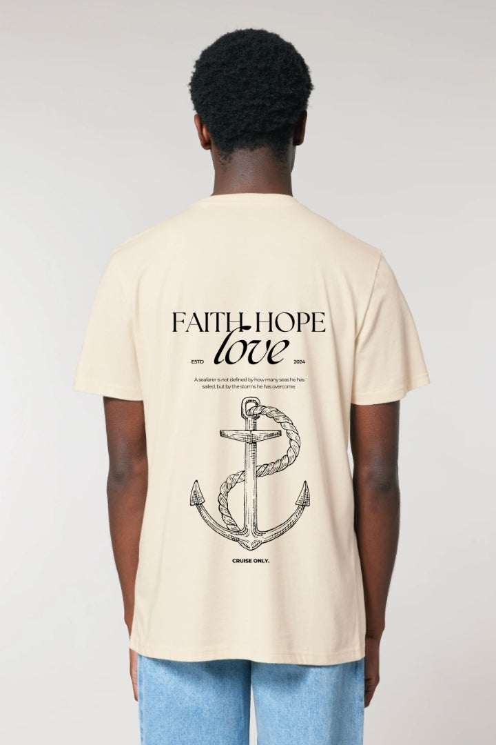 FAITH HOPE LOVE Raw White | Men's