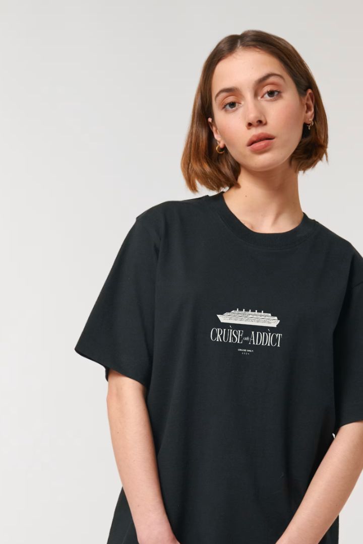 CRUISE ADDICT Oversized Shirt Women's | Black