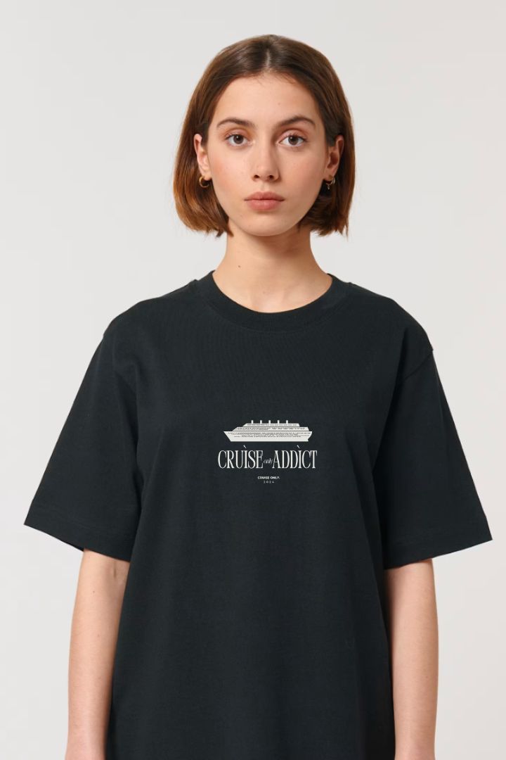 CRUISE ADDICT Oversized Shirt Women's | Black