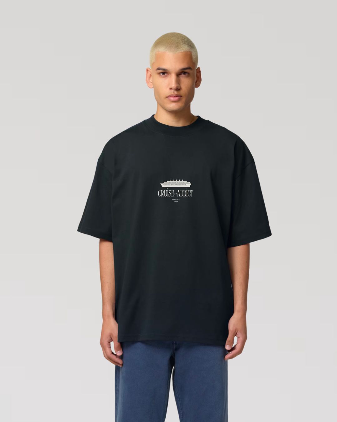 CRUISE ADDICT Oversized Shirt Men's | Black