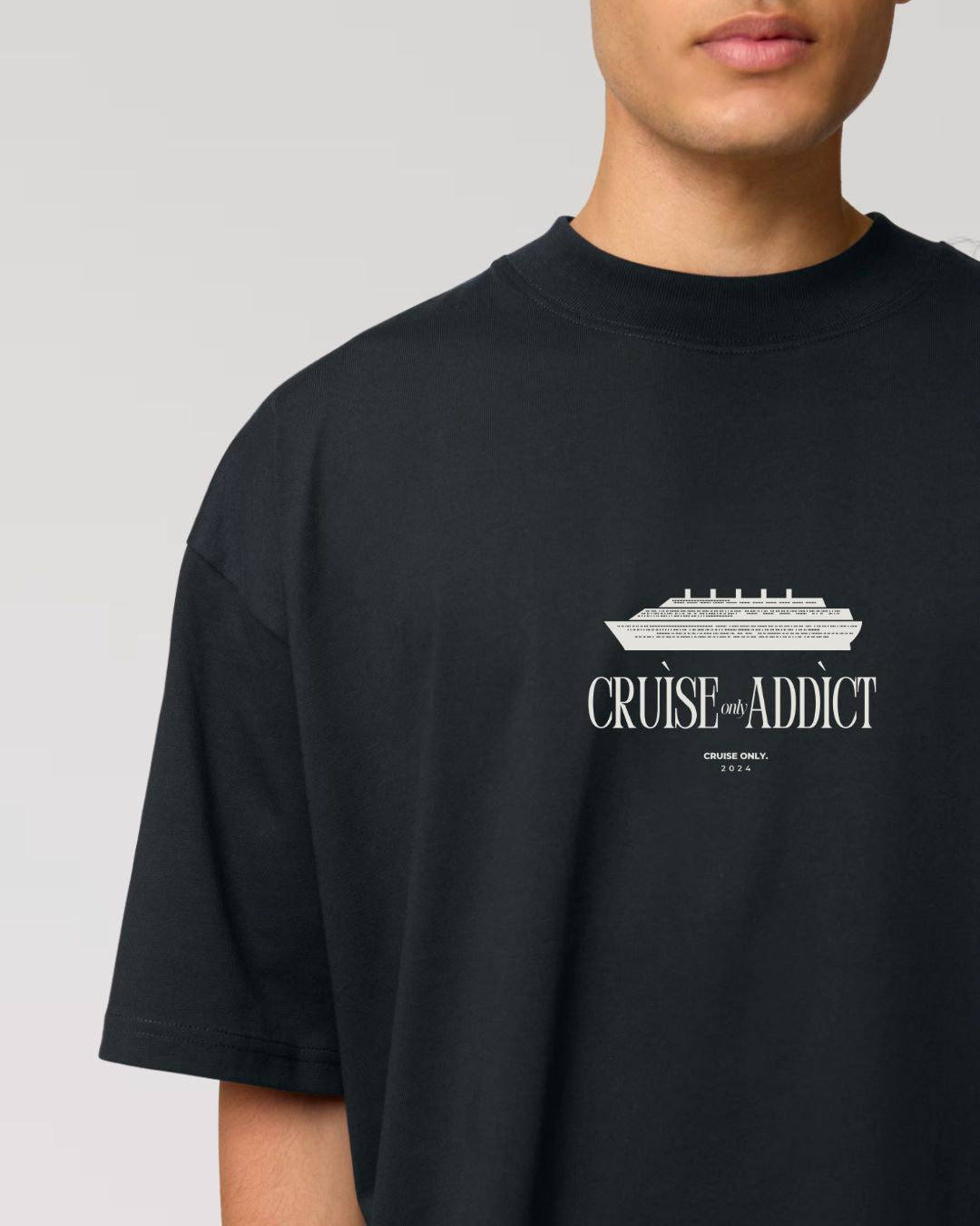 CRUISE ADDICT Oversized Shirt Men's | Black